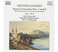 Felix Mendelssohn – Concertos pour piano n°1 et 2 – Import – NAXOS