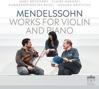 MENDELSSOHN / HUANGC - WORKS FOR VIOLIN PIANO - CD - F4z