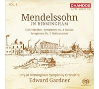 Mendelssohn in Birmingham 1 by ATTERBERG,KURT [Audio CD] NEUF
