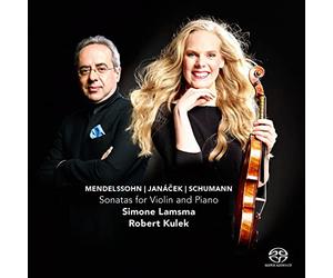 Mendelssohn, Janacek, Schumann : Sonates pour violon et piano. Lamsma, Kulek.