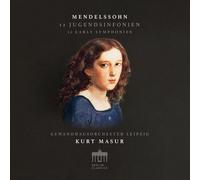 Mendelssohn / Leipzig - 12 Early Symphonies [Compact Discs]