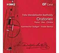 Mendelssohn – Les Oratorios – Prégardien, Güra, Bernius – CD – Carus