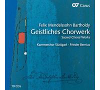 Oeuvre chorale sacré – CD – Carus