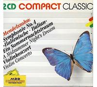 Mendelssohn - Mendelssohn. Symphonie No 4. Maazel. Ein Sommernachtstraum. Violin Conzert. 2 CD set