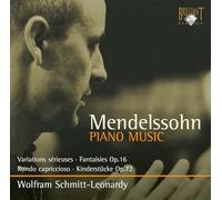 Mendelssohn – Musique pour piano – Edel