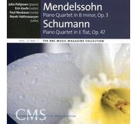 Mendelssohn: Piano Quartet In B Minor, Op. 3 & Schumann: Piano Quartet In E Flat, Op. 47 by Juho Pohjonen