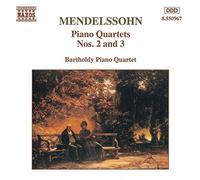 Mendelssohn – Quatuors n°2 en fa mineur, op. 2 & n°3 en si mineur, op. 3 – NAXOS