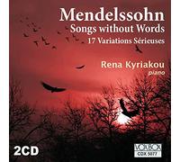 Mendelssohn: Songs W/O Words