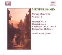 Mendelssohn: String Quartets, Vol. 1 [CD] NEUF