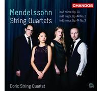 Mendelssohn: String Quartets, Vol. 2
