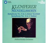 Otto Klemperer - Mendelssohn: Sym. No.3 'Scottish' & No.4 'Italian' [Import]