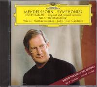 Mendelssohn : Symphonie n°4 & 5 / John Elliot Gardiner - CD