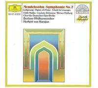 Mendelssohn : Symphonie (Symphonie) No 2 « hymne de louange » / CD de Karajan