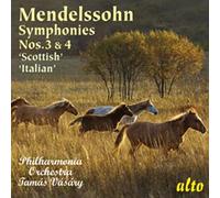Philharmonia Orchestra / Vasary – Mendelssohn : Symphonies n° 3 & 4 – CD