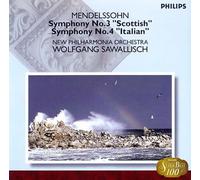 Mendelssohn: Symphonies No. 3 & 4 [Import]