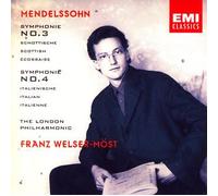Mendelssohn: Symphonies Nos.3 & 4(Remastered) [Import]