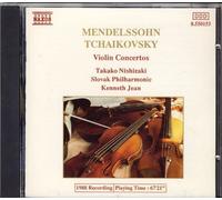 Mendelssohn Tchaikovsky Violin Concertos - Audio CD