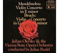Mendelssohn: Violin Concerto In E Minor. Bruch: Violin Concerto In G Minor-LP