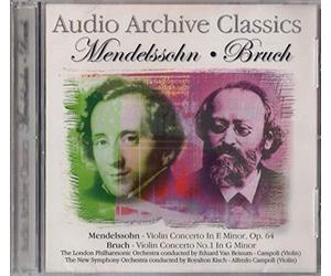 Mendelssohn - Violin Concerto in E Minor/Campoli