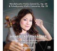 Mendelssohn Violin Concerto, Op. 64 & Tchaikovsky Violin Concerto, Op. 35 (SACD plays on all cd players) by Arabella Steinbacher