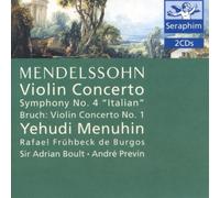 Mendelssohn - Violin Concerto/Symphony 4 / Overtures