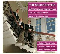 Solomon Trio - MendelssohnPiano Trios 1+2 [Import]