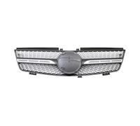 MEndip Calandre radiateur Avant Calandre Noire De Style pour GTR pour Benz ML W164 ML320 ML350 ML500 2005 2006 2007 2008 Grilles Diamants Chromés