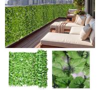 Mendler Brise-vue pour balcon N77 500 x 150 cm Leaf Light