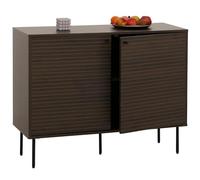 Mendler Buffet HWC-N78 86x110x40cm Brun foncé