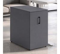 Mendler Caisson de Rangement HWC-Q27 74x43x80cm Gris foncé