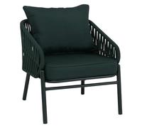 Mendler Chaise de Jardin en Aluminium HWC-P90 Vert