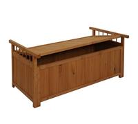 Mendler Coffre de rangement HWC-O13 nature