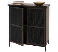 Mendler Commode de pharmacien HWC-O79 Aspect Vieilli 94x80x35cm, Aspect métallique