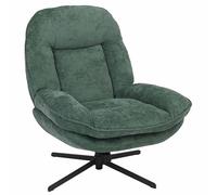 Mendler Fauteuil Relax HWC-P32 Chenille (370 g/m²) Vert