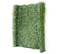 Mendler Haie Artificielle/Brise Vue pour Balcon, Aspect Sapin, 300x100cm