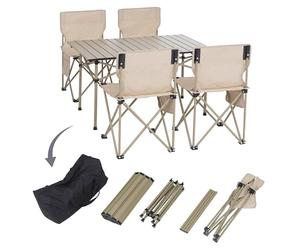 Mendler Kit de Camping HWC-Q39 crème