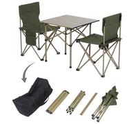 Mendler Kit de Camping HWC-Q39 Vert