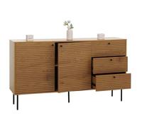 Mendler Kommode HWC-N78, Buffet 85x150x40cm Natur
