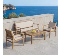 Mendler Mobilier de Jardin HWC-O19 Coussin Beige