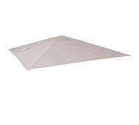 Revêtement de rechange MENDLER HWC-A96 3x3m Ø4,24m polyester 2,7kg crème gris Gris G