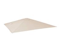 Mendler Toile de rechange pour parasol déporté HWC 3 x 4 m crème