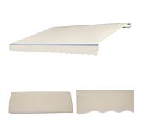 Mendler Toile de Rechange pour Store T792 5x3m Acrylique crème