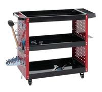 Mendler Werkzeugwagen HWC-M26 Stahl 73x90x35cm Rot