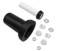 Mendorio Kit de raccordement pour cuvette suspendue, compatible avec Geberit (152.426.46.1), comprenant un tuyau d'évacuation et un tuyau de remplissage, avec joints.