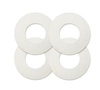 Mendorio Lot de 4 joints de soupape de chasse d'eau 816.418.00 - Compatible avec Geberit - Rondelle d'étanchéité en silicone