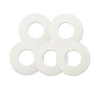 Mendorio Lot de 5 joints de soupape de chasse d'eau 816.418.00 - Compatible avec Geberit - Rondelle d'étanchéité en silicone