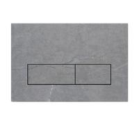 Mendorio Plaque de Commande WC Compatible avec Geberit Duofix Sigma, Delta et Basic, Kit de Rechange avec Tiges de Poussée et Cadre de Montage pour UP300 & UP320, 245 x 164 mm(Gris clair-Y8)