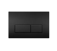 Mendorio Plaque de Commande WC pour Geberit Sigma 01/20/30,Noir Mat | Déclenchement Wc Suspendu UP300 et UP320,245 × 164 mm,Équipée d'un Set de Leviers de Chasse et d'un Cadre d'Installation