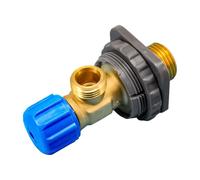 Mendorio Robinet d'Angle pour Réservoir de Toilette, 3/8 Pouce. Compatible avec Geberit pour les Connexions d'Eau des Réservoirs de Toilette, Y Compris les Modèles 212458, 240.189/269/752.001/K12088.