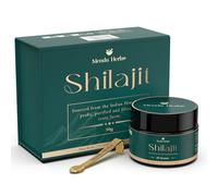 Mendu Herbs Shilajit Pure Resin 30 g - Résine de Shilajit de l’Himalaya 100% authentique - Approvisionnement pour 2 mois - Riche en acides fulviques et humiques, plus de 85 oligo-éléments -Végétalien